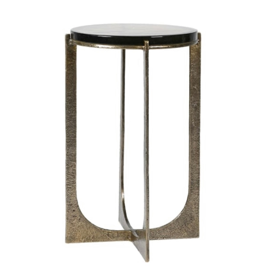 Golden Cross Side Table