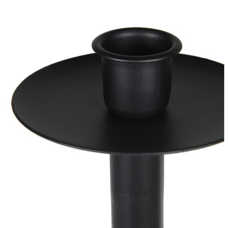 Black Sleek Candle Holder