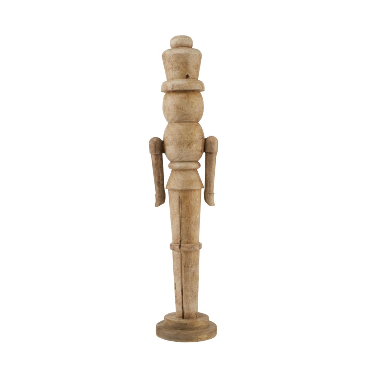 Natural Large Nutcracker Decoration
