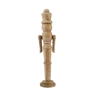 Natural Large Nutcracker Decoration