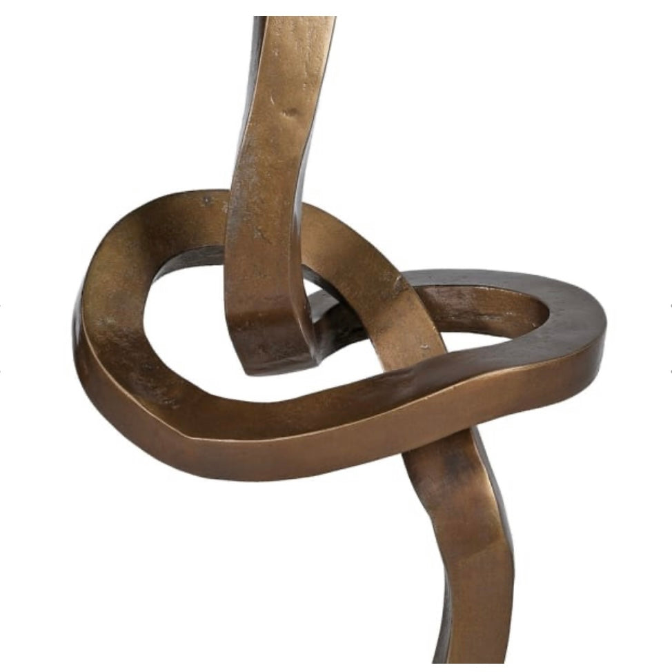 Ant Brass Knot Sculpture