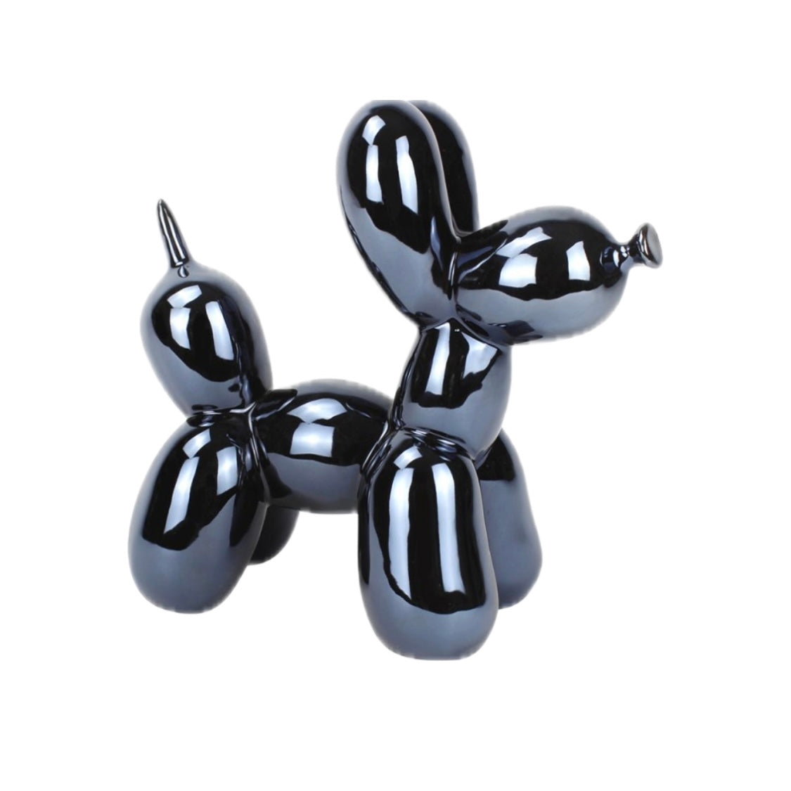 Dark Grey Balloon Dog Lge