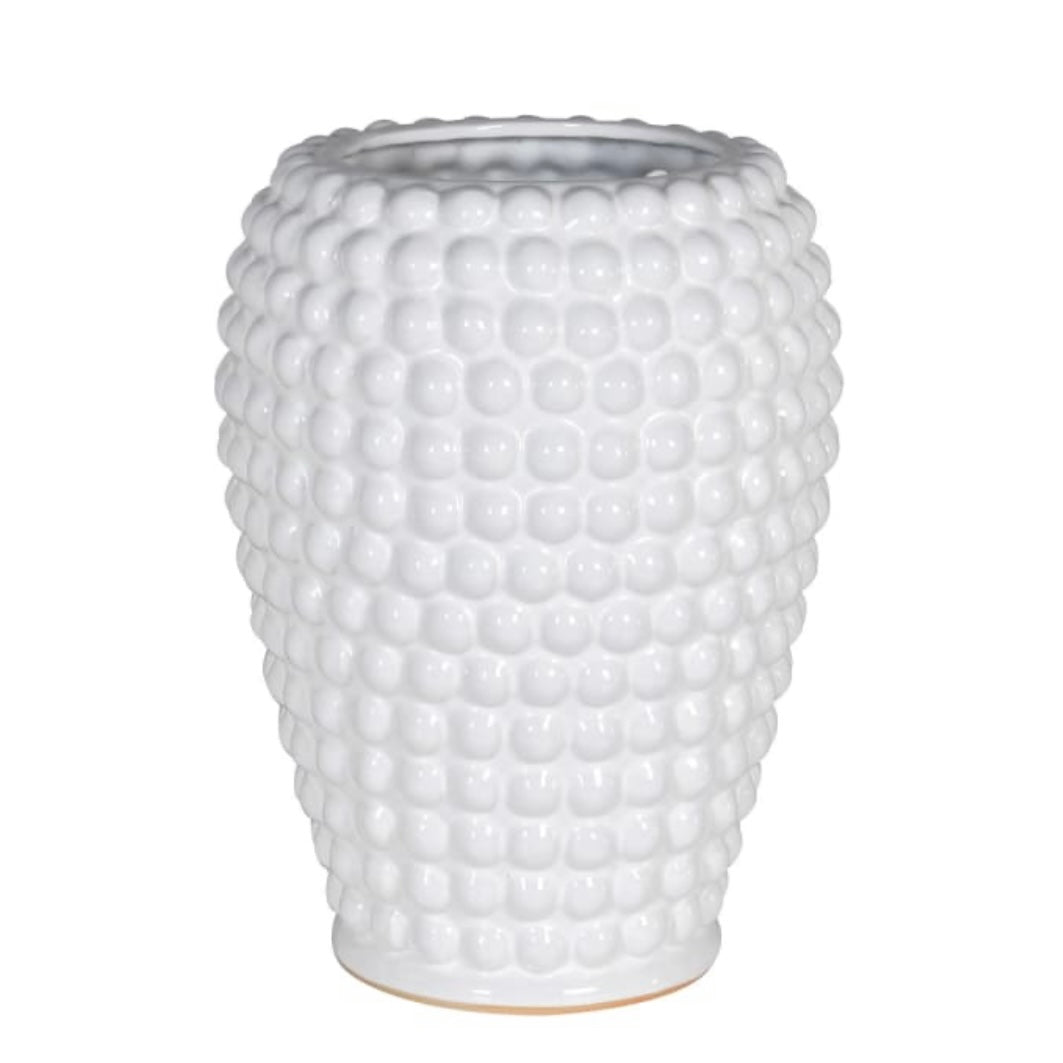White Bobble Vase