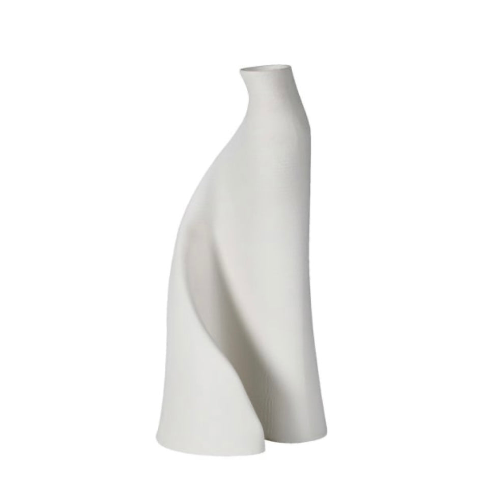 Large White Ciana Vase