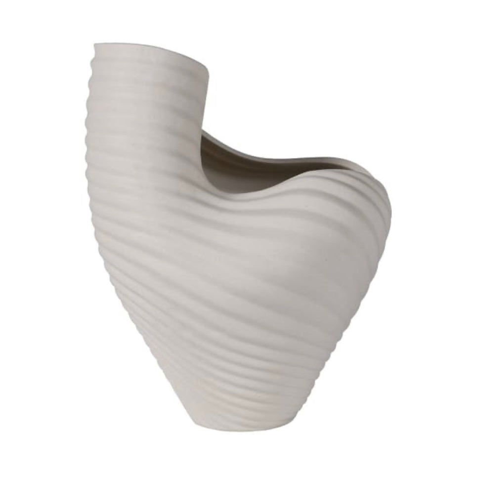 Paloma Ribbed Vase