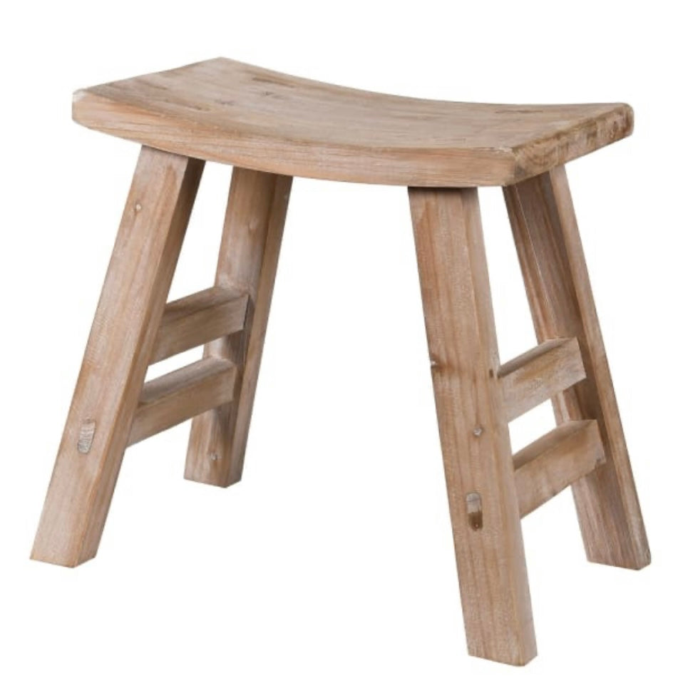 Low Wooden Stool