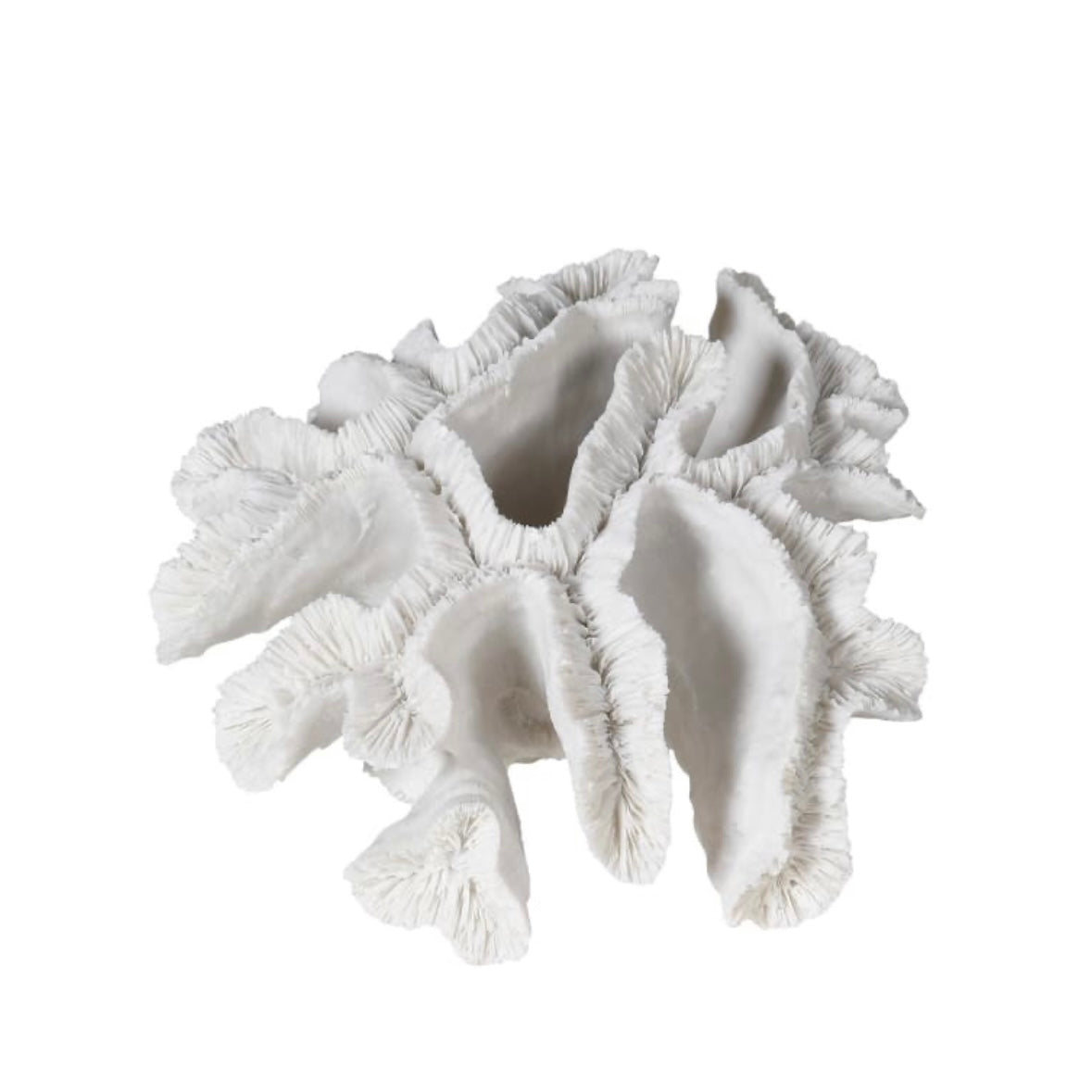 White Faux Coral