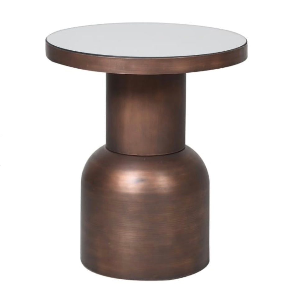 Copper Round Side Table (Small)