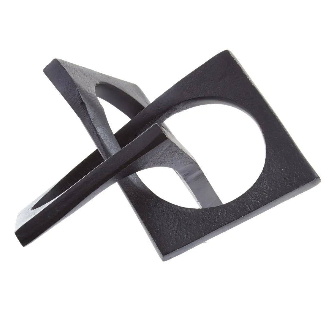 Tides Design Black Abstract Sculpture