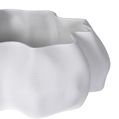 White Petal 3D Printed Bowl