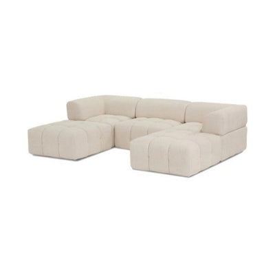 Cream Cloud Boucle Sofa (In Stock)