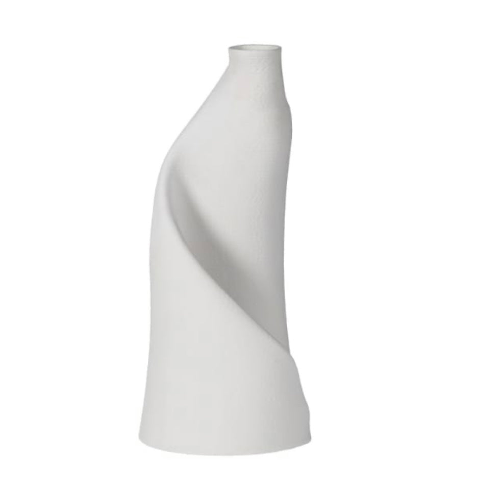 Large White Ciana Vase