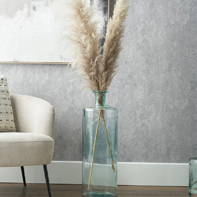 Clear Recycled Glass Bottle Vase (Tall)