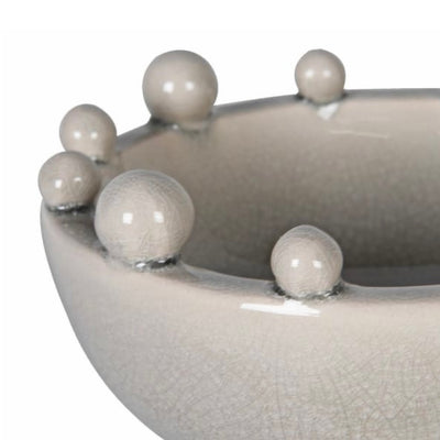 Mini Cream Trinket Bobble Bowl