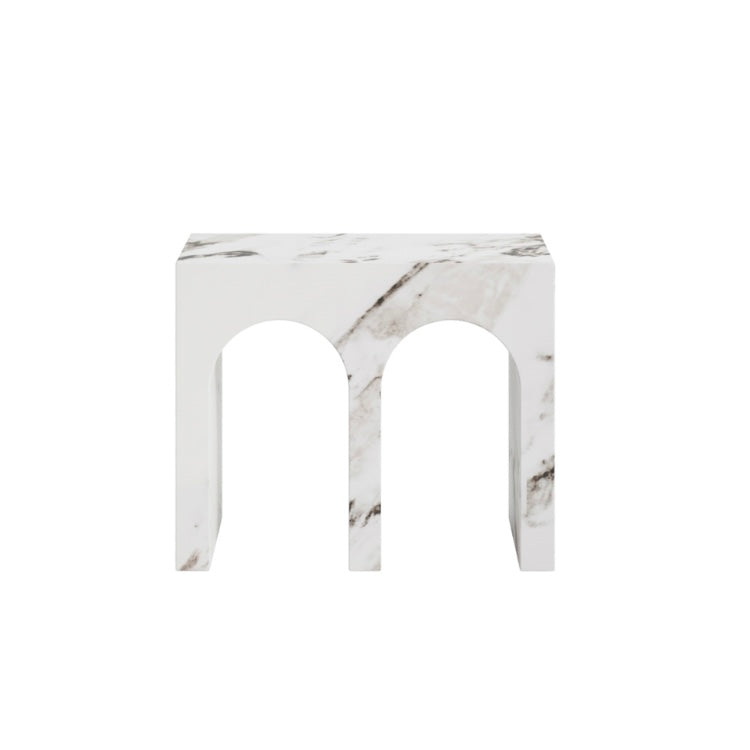 Tides Home Arch Calacatta Coffee Table