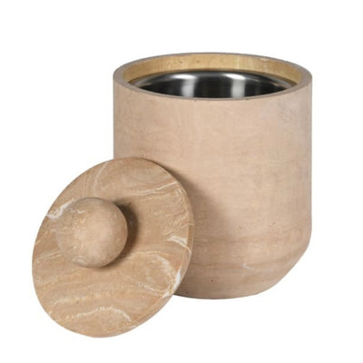Travertine Effect Ice Bucket
