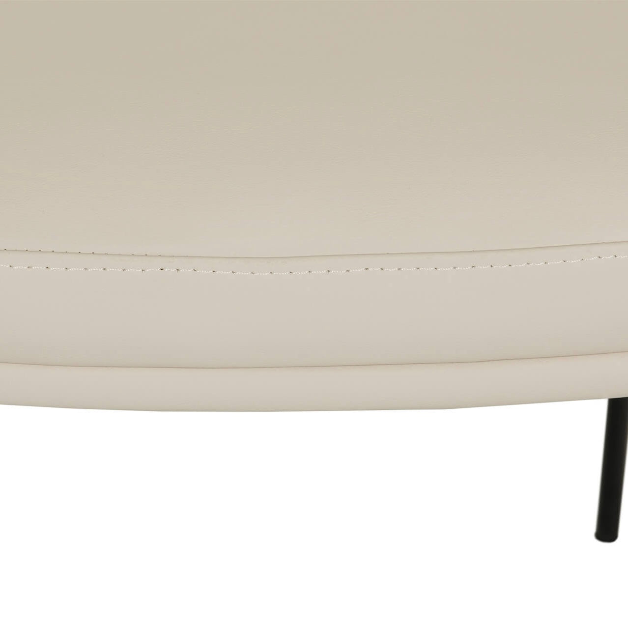 Valent Dining Chair Leather Taupe