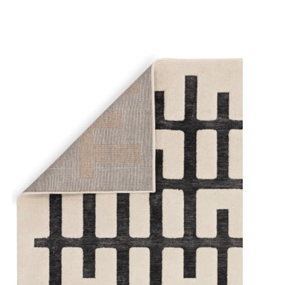 Charcoal/Ivory Valle Junction Rug