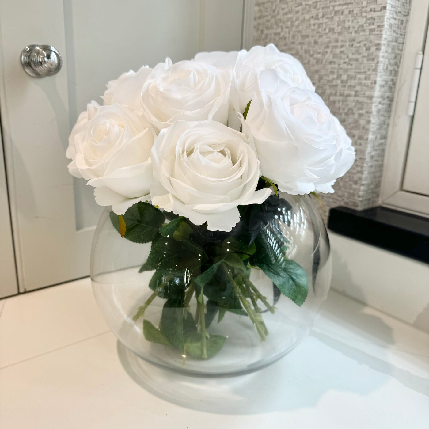 Tides Exclusive Harvey White Rose Bowl - 2 sizes