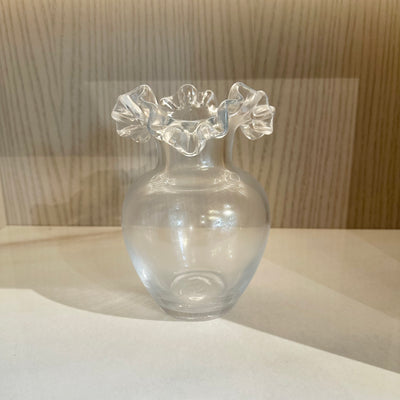 Frill Top Bud Vase