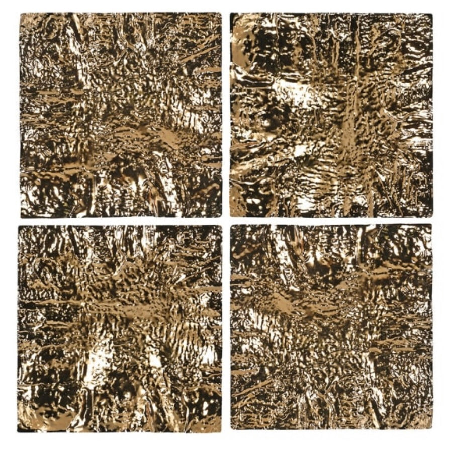 Set of 4 Aurora Squares Wall Art