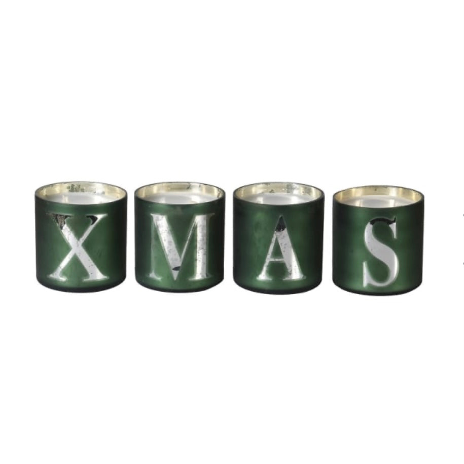 Clearance Green Amber Spruce XMAS Candle