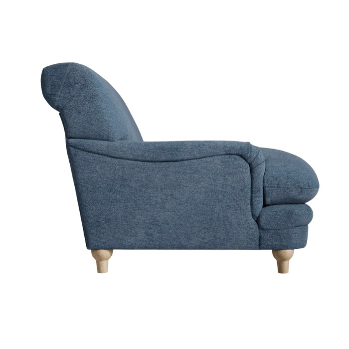 Tides Home Pia Armchair Denim Blue