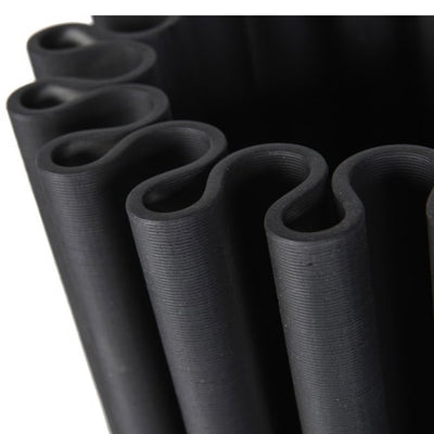 Large Black Athena Vase