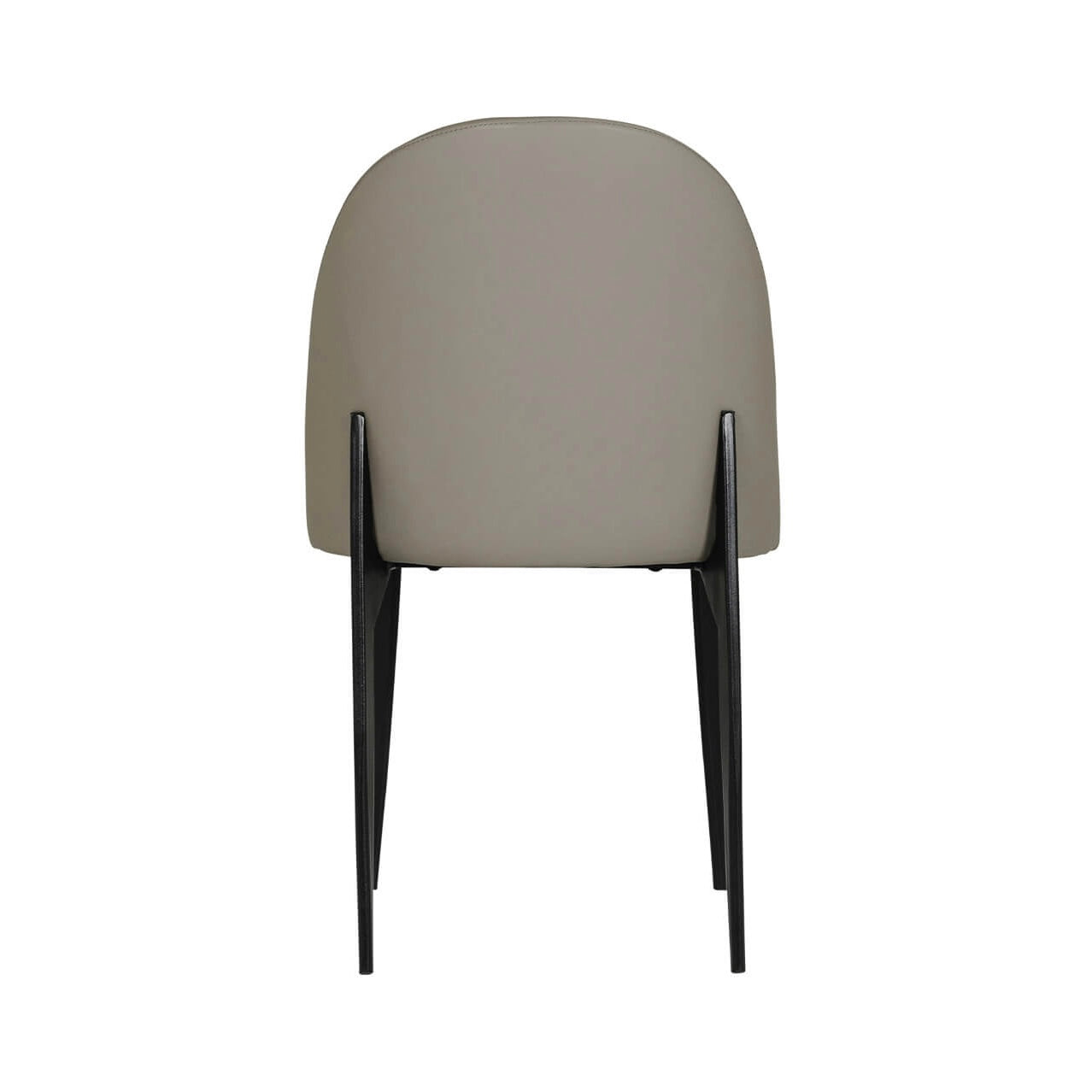 Valent Dining Chair Leather Grey