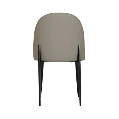 Valent Dining Chair Leather Grey
