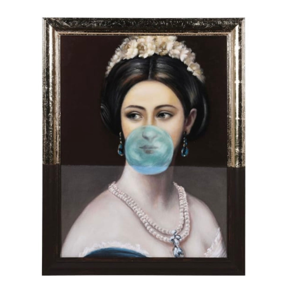 Bubblegum Portrait Wall Art