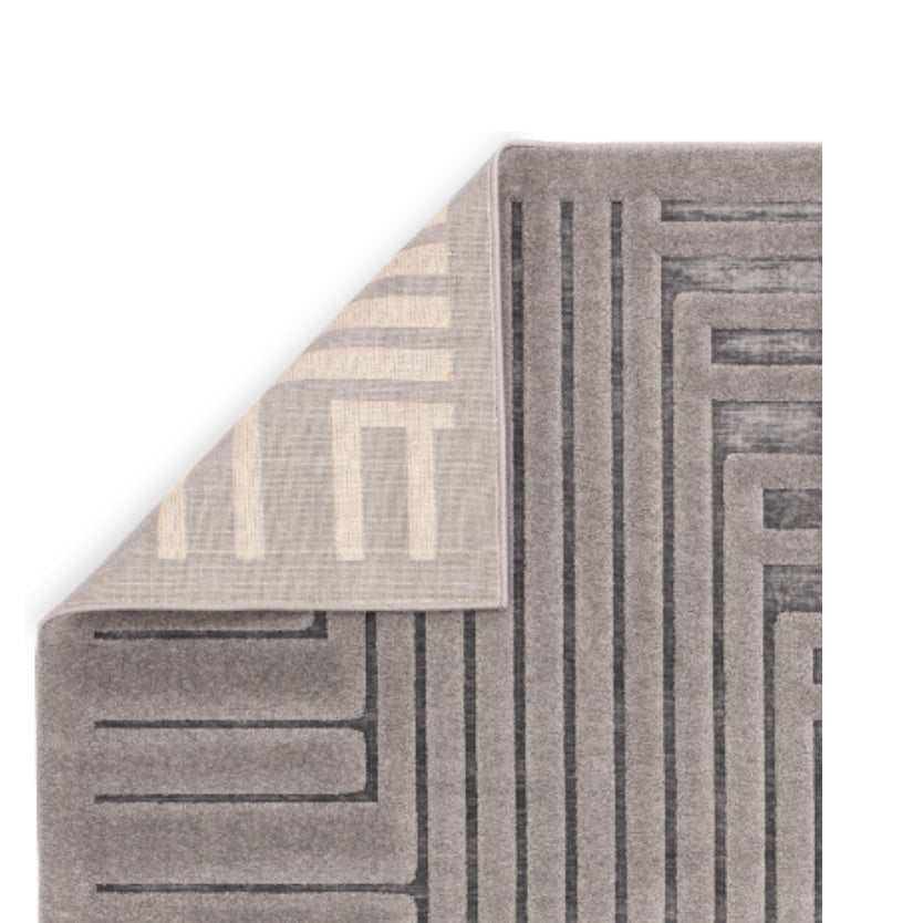 Charcoal Valle Connection Rug