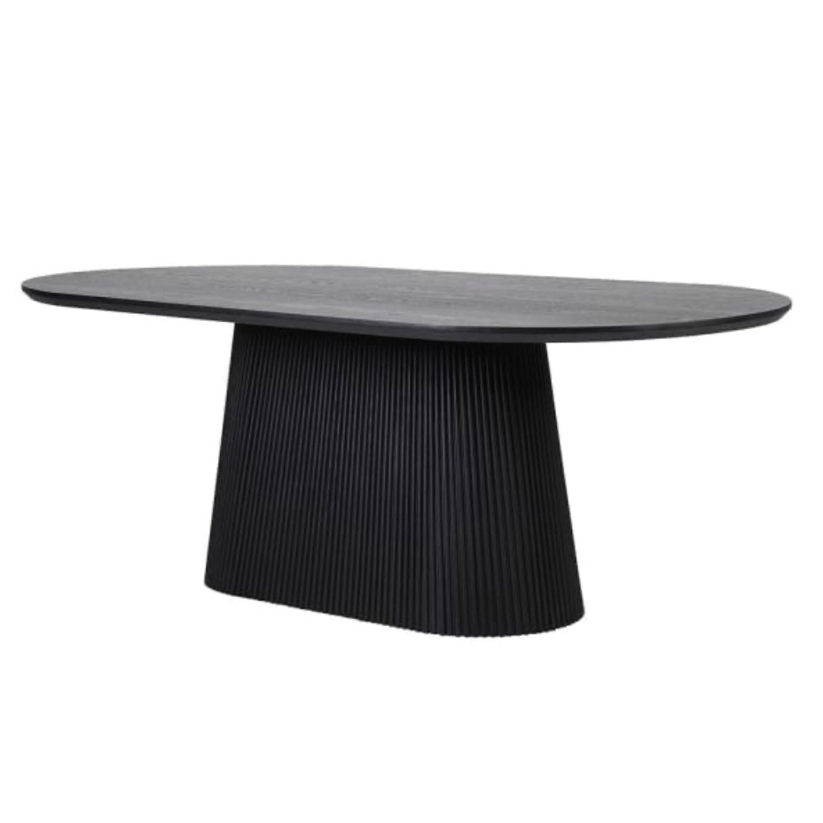 Ribbed Bottom Dining Table