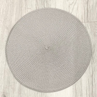 Dove Grey Woven Placemat