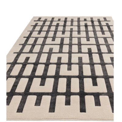 Charcoal/Ivory Valle Junction Rug