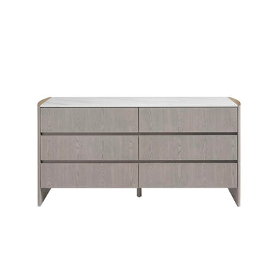 Mondello 6 Drawer Dressing Chest Washed Oak