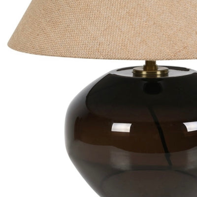 Sepia Table Lamp Jute Shade