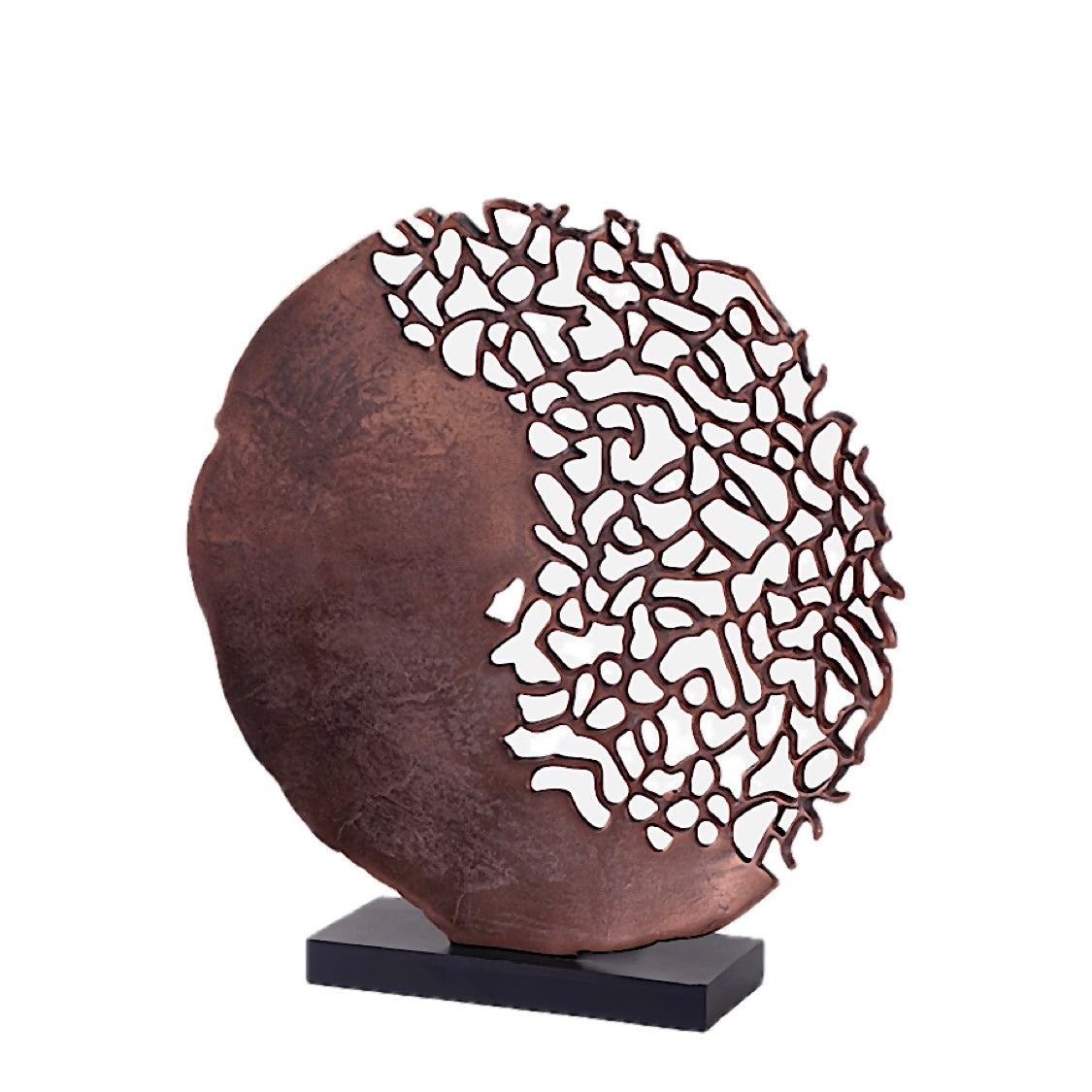 Apo Coral Raw Bronze Sculpture