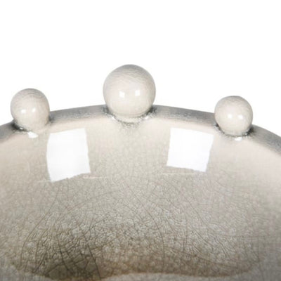 Mini Cream Trinket Bobble Bowl