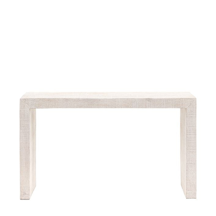 Iowa Console White Wash