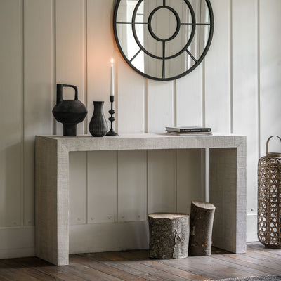 Iowa Console White Wash