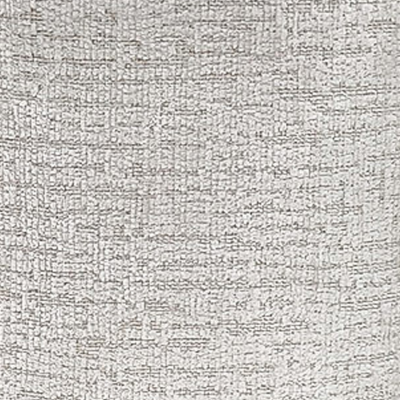 Ivory Chenille Round Stool