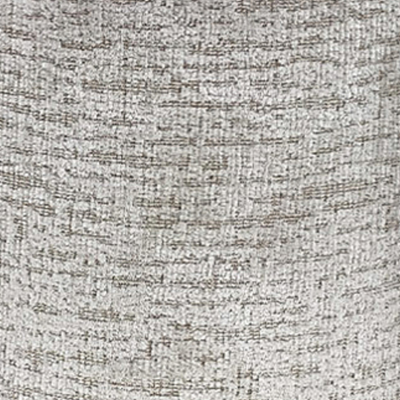 Taupe Chenille Round Stool