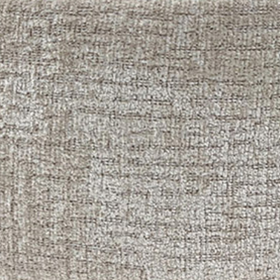 Beige Chenille Round Stool