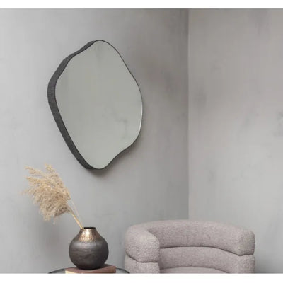 Ex Display Organic Metal Framed Mirror Small 59x61cm