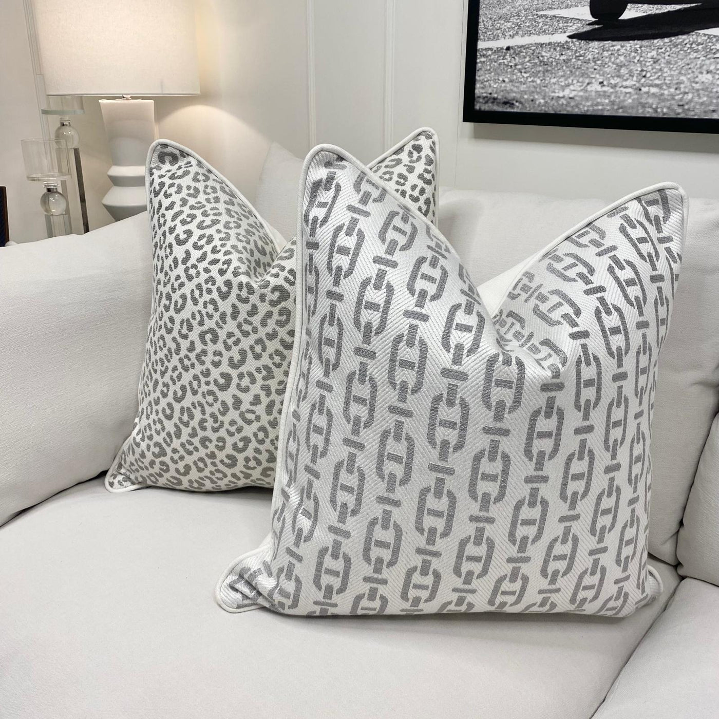 Andrew Martin Burlington Cloud Bespoke Cushion