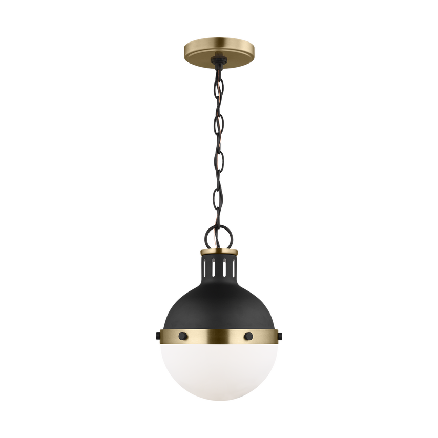 Hanks One Light Mini Pendant-Midnight Black