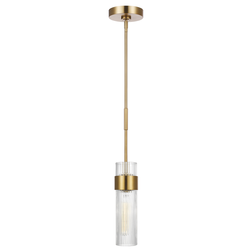 Geneva Medium Pendant-Brass