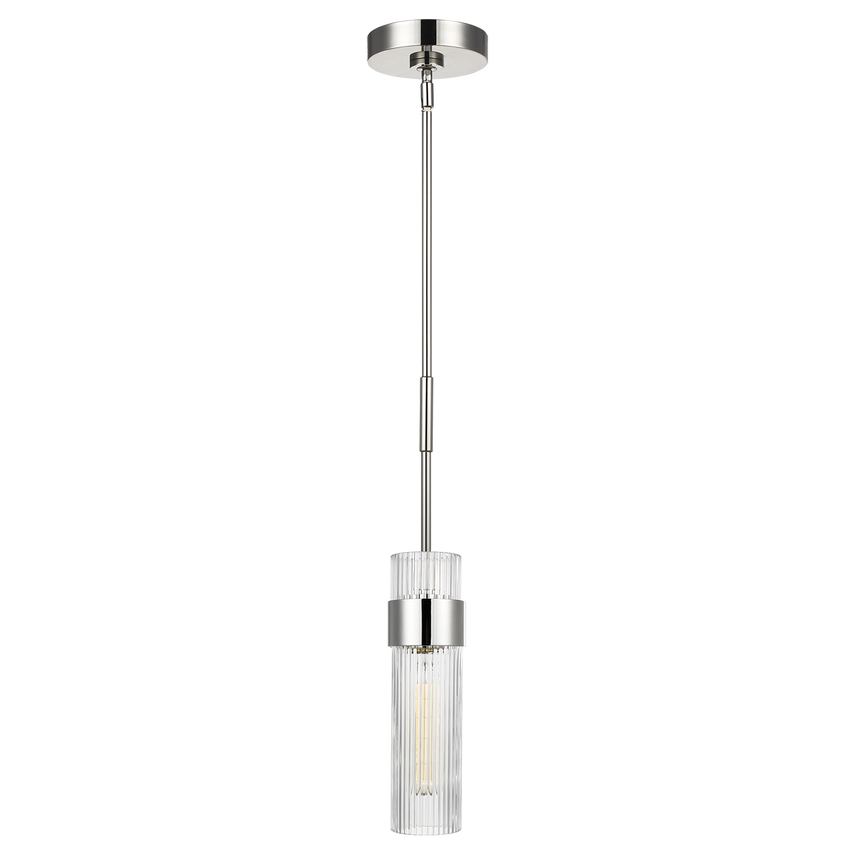 Geneva Medium Pendant-Nickel