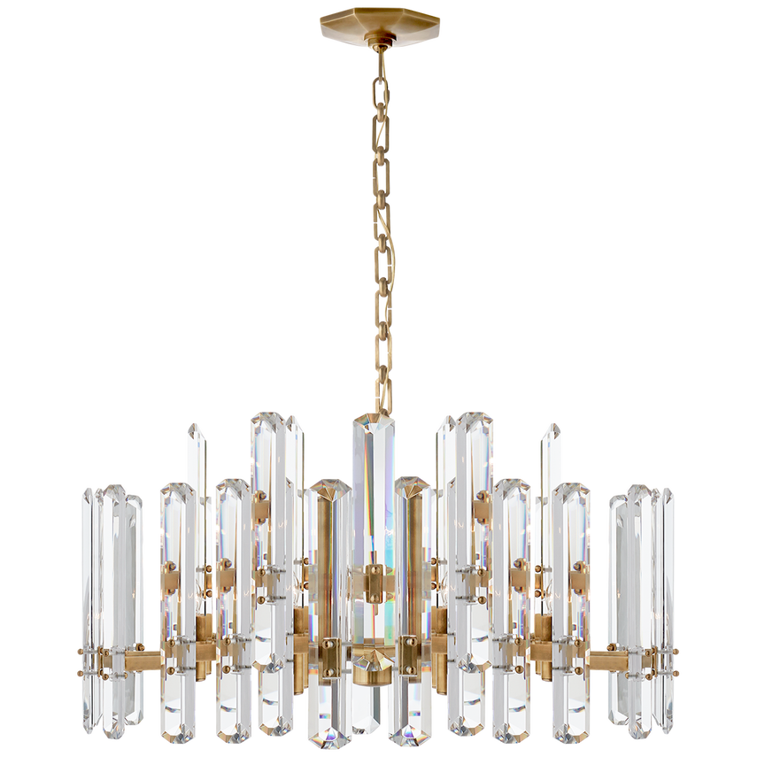 Bonnington Large Chandelier-Brass